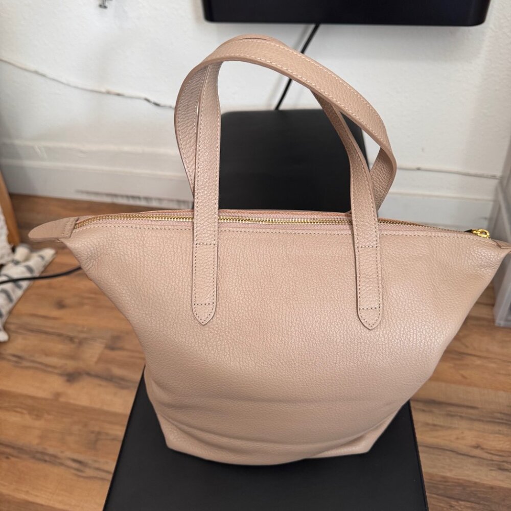Cuyana Small Carryall Tote - Stone